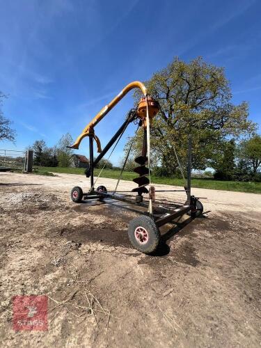 9'' POST HOLE BORER/EARTH AUGER