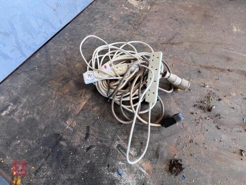 VARIOUS EXTENSION LEADS (71)