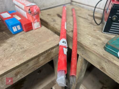 2 TUBES OF BRAZING RODS (49)