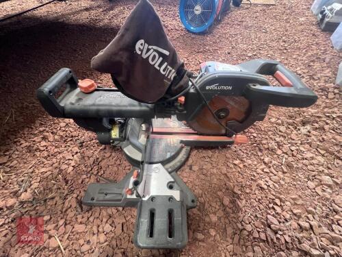 EVOLUTION R255 SLIDING MITRE SAW (27)