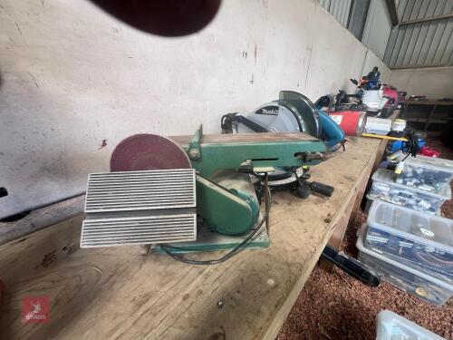 NUTOOLS 4'' BELT & 6'' DISC SANDER (2)