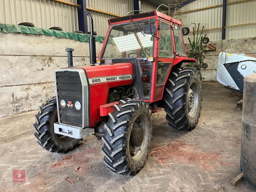1985 MASSEY FERGUSON 265 4WD TRACTOR