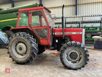 1985 MASSEY FERGUSON 265 4WD TRACTOR - 5