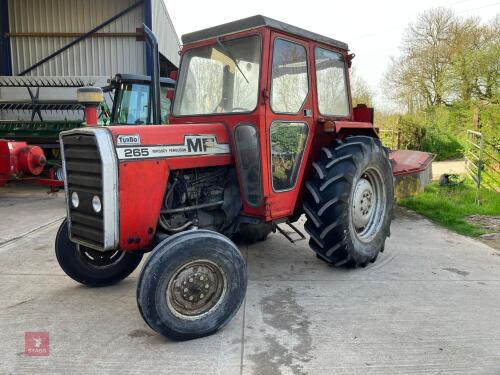 1982 MASSEY FERGUSON 265 TURBO TRACTOR