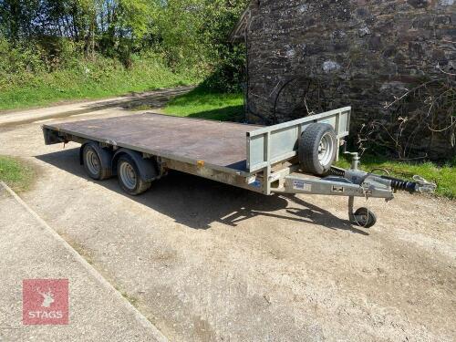 2018 IFOR WILLIAMS FLATBED TRAILER
