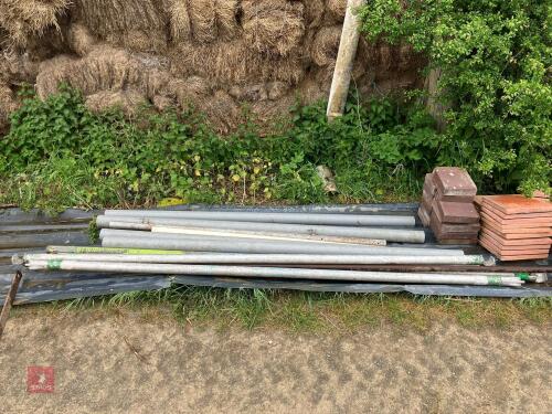 SELECTION OF METAL PIPING