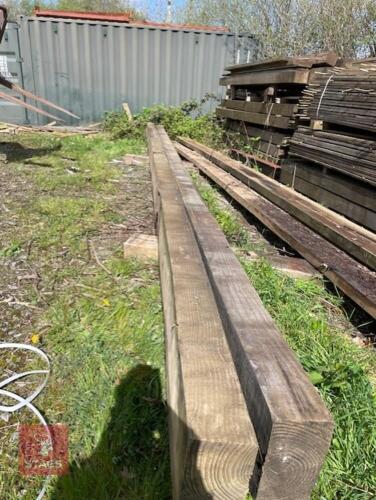 11 X 6'' ROUGH SAWN TIMBER