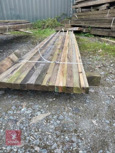 16 LENGTHS OF 12' TREATED SOFT WOOD