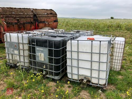 6 IBC TANKS