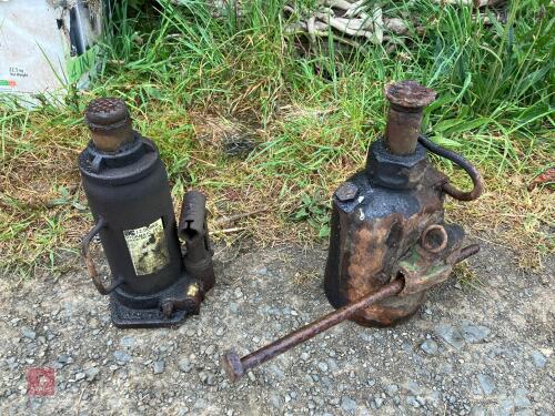 2 WORKSHOP BOTTLE JACKS