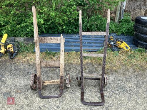 2 VINTAGE SACK TRUCKS