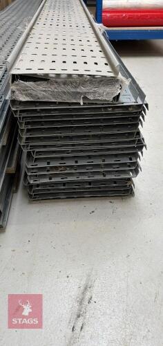 LARGE QTY OF GALVANISED CABLE TRAy