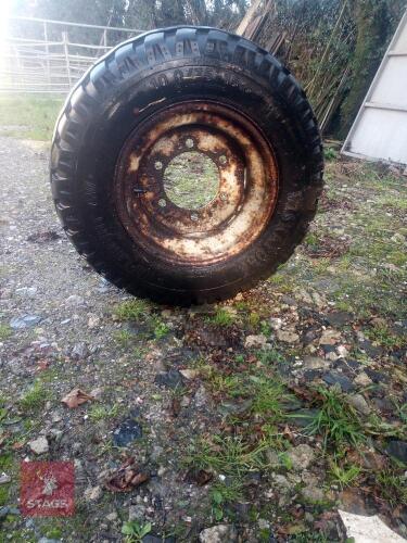 TRAILER TYRE & WHEEL