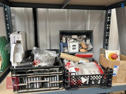 SHELVING UNIT WITH ELECTRICAL FITTINGS