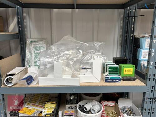 SHELVING UNIT WITH ELECTRICAL FITTINGS