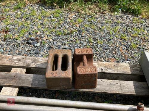 2 X 56LB WEIGHTS (57)