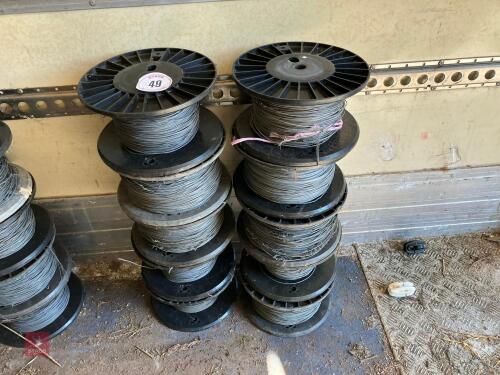 10 RAPPA REELS & STEEL WIRE (49)