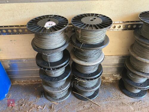 10 RAPPA REELS & STEEL WIRE (48)