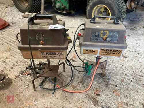 2 HOTLINE FALCON P500 FENCERS (7)