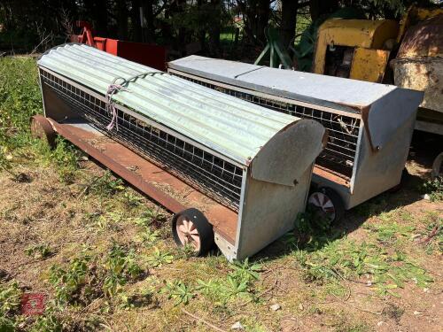2 X 8' HAY RACKS (53)