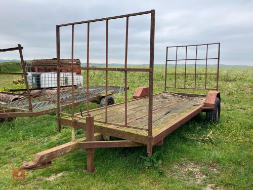 16' FLAT LOW LOADING TRAILER