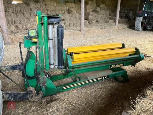 MCHALE 995 LM CONVENTIONAL BALE WRAPPER