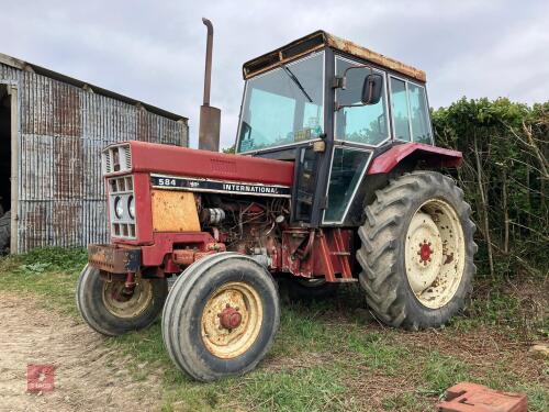 1981 INTERNATIONAL 584 2WD TRACTOR