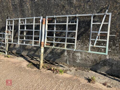 2 SHEEP HANDLING GATES WITH SLIDERS (77)