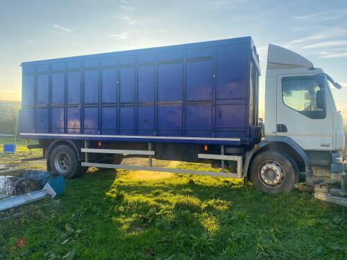 2012 DAF IF 55.220 23' CATTLE LORRY