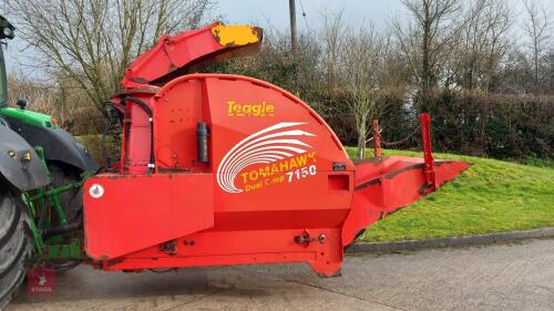 2018 TEAGLE TOMAHAWK 7150 STRAW CHOPPER
