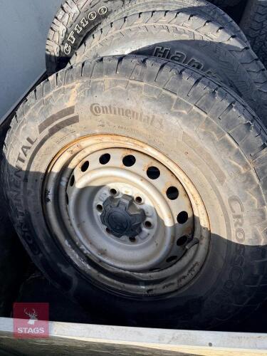 FORD RANGER 255/70 R16 WHEELS