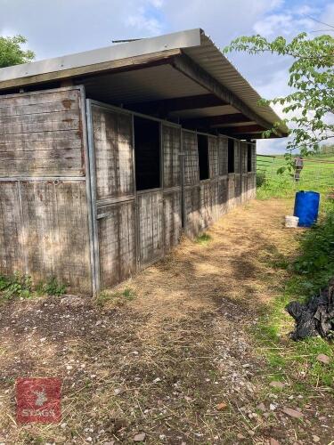 4 X 10 X 10' STABLE BLOCK