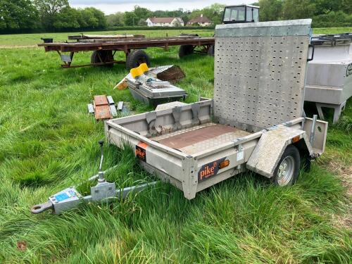 PIKE 1.6M X 1.3M PLANT TRAILER