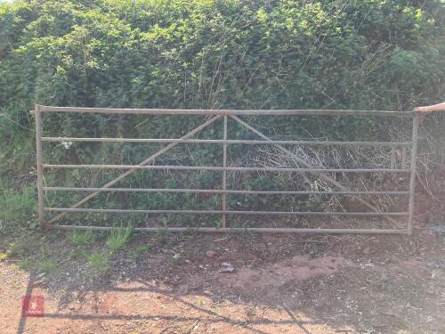 12' GALVANISED FIELD GATE