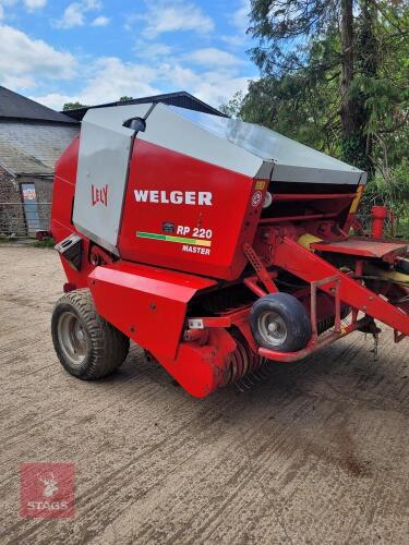 WELGER RP220 MASTER ROUND BALER