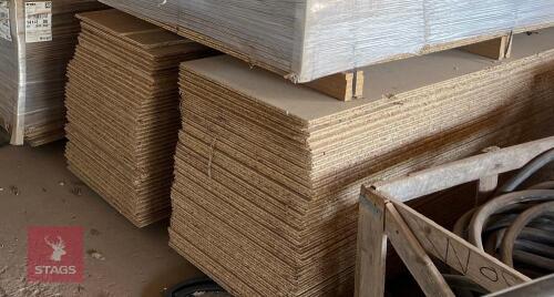 APPROX 70 SHEETS OF 18MM CHIP BOARD