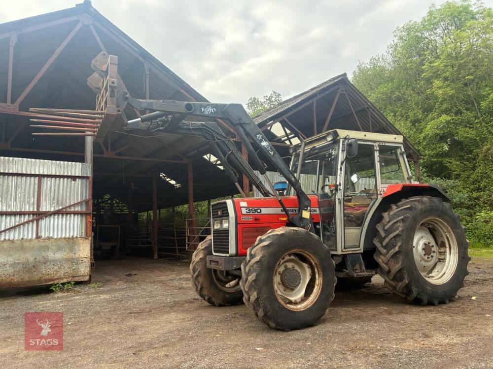 1995 MASSEY FERGUSON 390 4WD TRACTOR