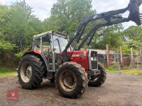1995 MASSEY FERGUSON 390 4WD TRACTOR - 22