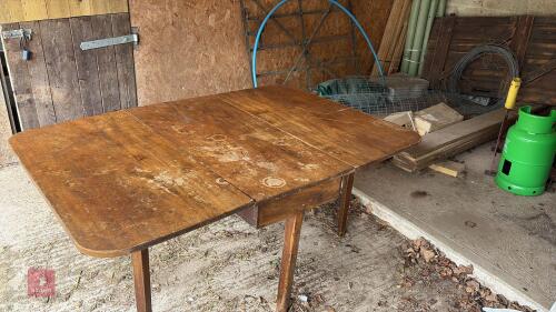 VINTAGE DROP-LEAF DINING TABLE