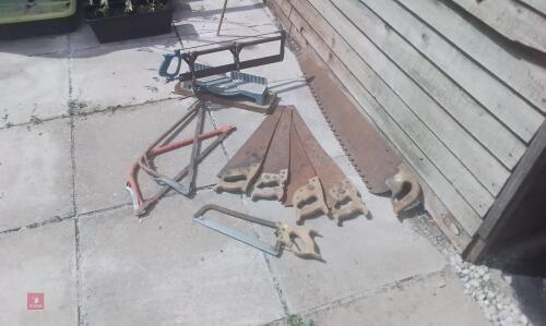 OLD SAWS (S/R)