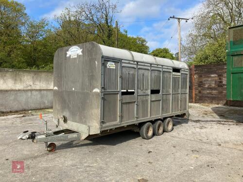 GRAHAM EDWARDS 14' LIVESTOCK TRAILER (2)