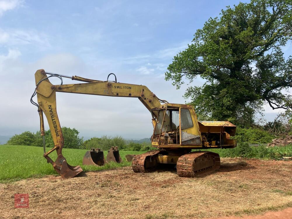 PRIESTMAN MUSTANG MKIII 12T EXCAVATOR