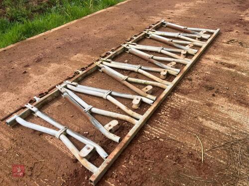 6 X 3M SELF LOCKING CATTLE FEED FRONTS