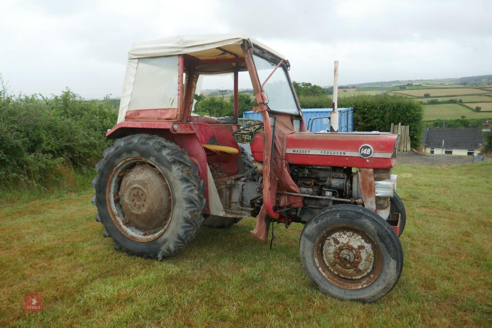 1972 MASSEY FERGUSON 148 2WD TRACTOR