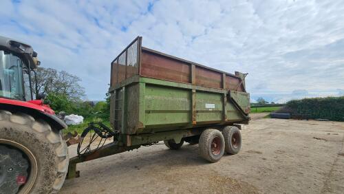 2000 RICHARD WESTERN 10T SILAGE TRAILER