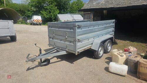 9' TWIN AXLE TILT BED TRAILER