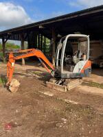 2005 HITACHI ZAXIS 16 1.6T MINI DIGGER