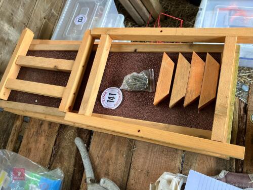DOG AGILITY RAMP & SEESAW