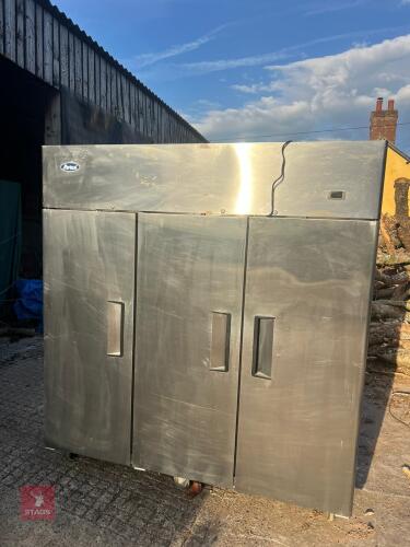 ATOSA 3 DOOR SS COMMERCIAL FRIDGE
