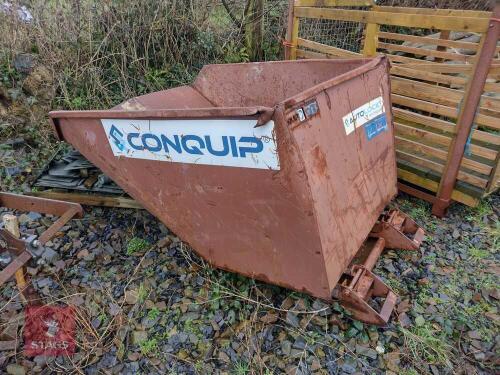 CONQUIP TELEHANDLER TIPPING SKIP S/R